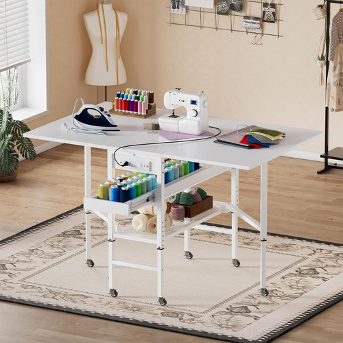Height adjustable sewing - height,