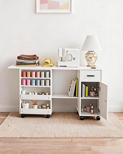 Sewing machine table folding - machine,